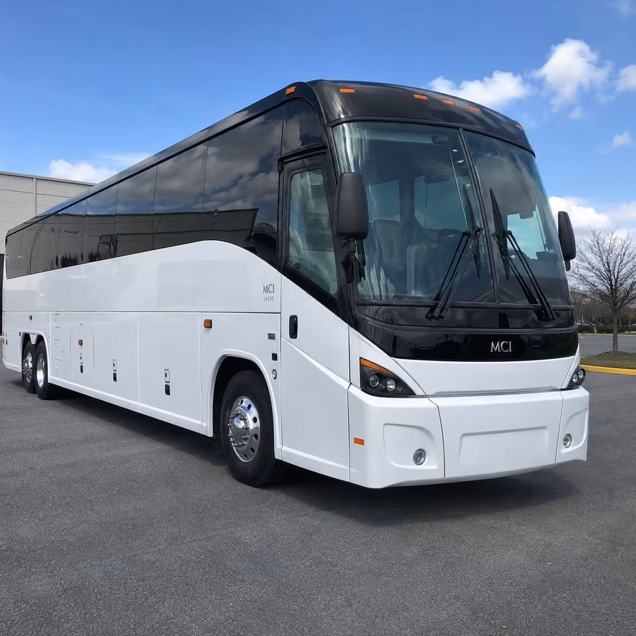 56 passenger charter bus