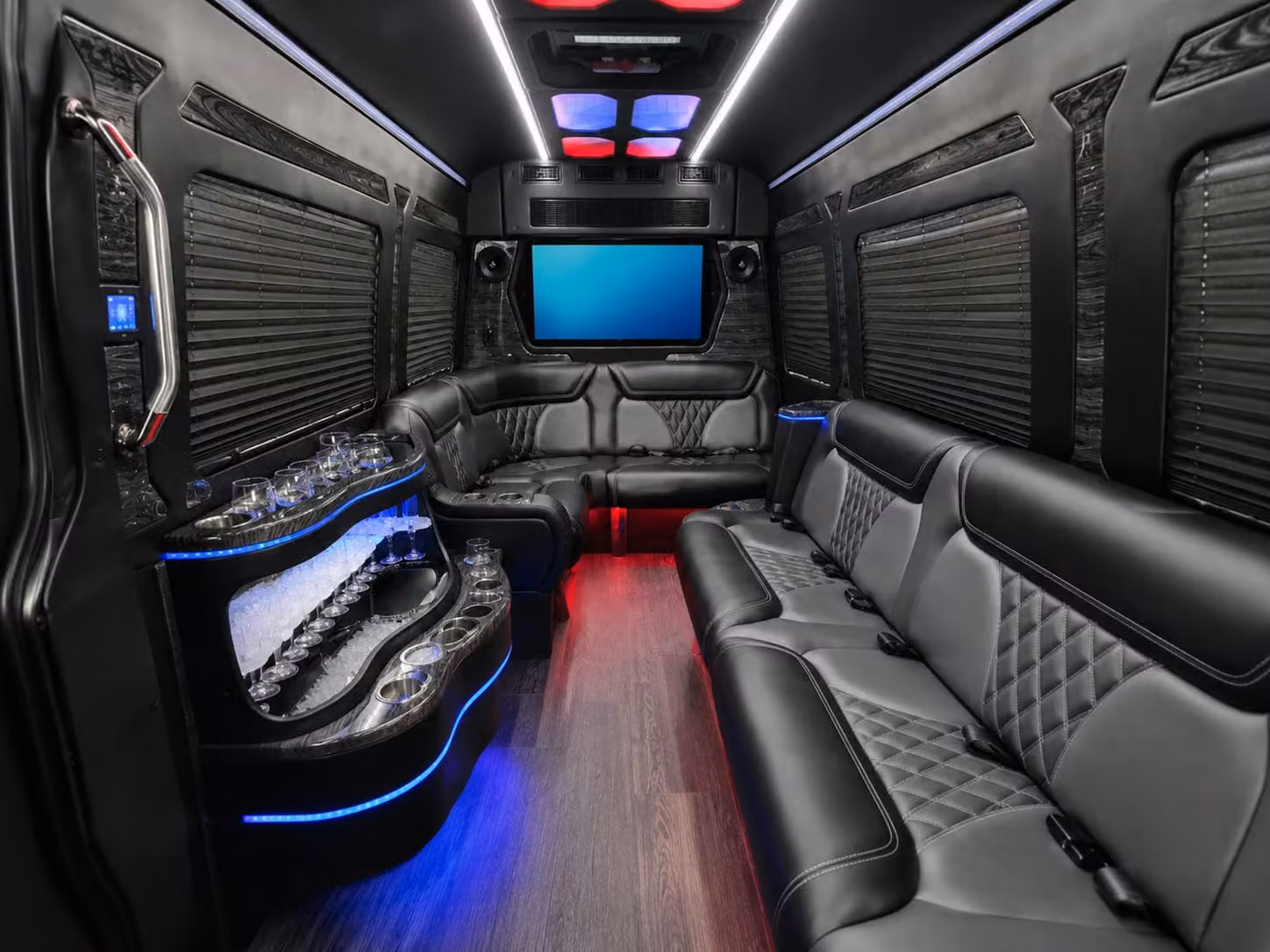 bus rental options for visalia trips