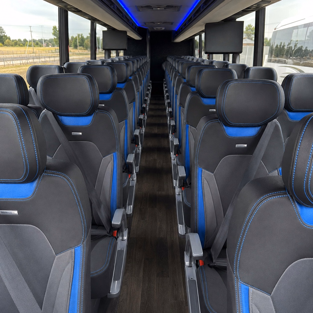 how bus type changes charter bus prices in visalia california