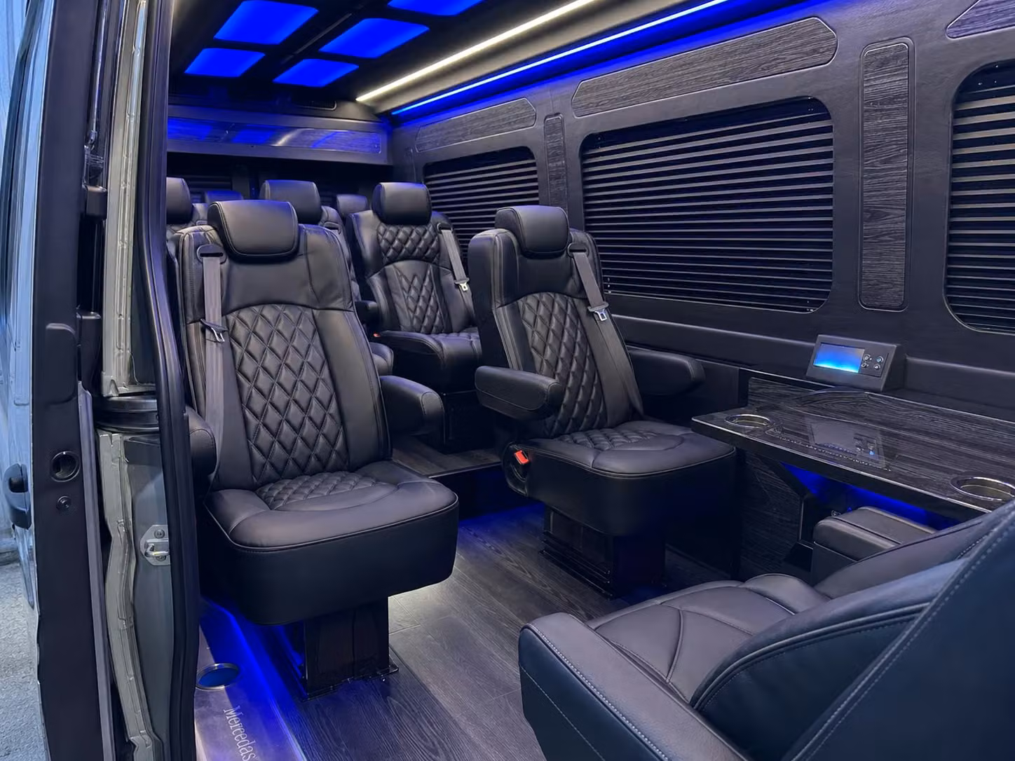 sprinter van transportation for groups and events across visalia