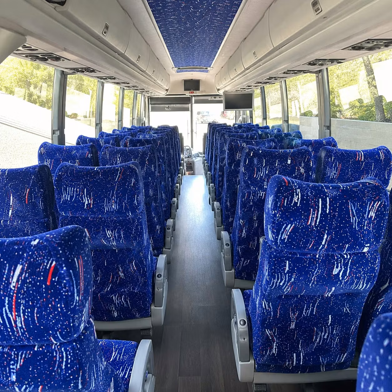 visalia charter bus interior gallery